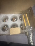 Litehistory Led Bulb Dimmable 6w Equal Warm White 2700k T6 T25 E12 Pack Of 7. Fixed Price $19.00.