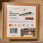 6x Lumengy 7-inch 3w Super Slim Led Hardscape Lights Antique Brass Finish 2700k. Fixed Price $69.99.