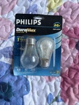 Philips Duramax-60w A15 Medium Base-fan & Garage Light Bulbs-2 Pack Long Life. Fixed Price $25.00.
