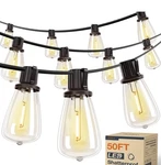 Addlon 50ft Led Outdoor String Lights With Edison Shatterproof Bulbs, Weather.... Fixed Price $23.99.