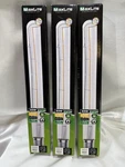 Set Of 3 Maxlite 12" 8.5w Led T10 Clear Enclosed Filament Lamp Bulb. Fixed Price $24.69.