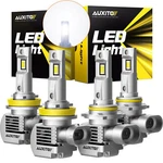 Auxito 9005+9006 Combo Led Kits Headlight High/low Beam Bulbs 6000k Cool White. Fixed Price $79.79.
