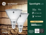 Ge Outdoor 90w Led 15w Bulbs Spot Par38 Medium Base Warm White Wet Rated 2. Fixed Price $16.98.
