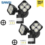 Sansi 2-pack Led Motion Sensor 3400lm 30w Outdoor Security Lights Wall Lamp Ip65. Fixed Price $48.99.