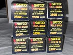 9 Pk Satco S3123 Clear Jd Dc Type 250w 120v Bayonet Base Light Bulb. Fixed Price $17.10.