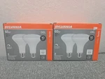 Sylvania Led Flood Light Bulb, 65w Equivalent White 2 Boxes - 4 Bulbs Total. Fixed Price $36.99.