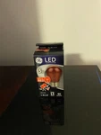 New Ge Lighting Led Party Light Bulb, A15, Red, Soft White, 50 Lumens, 3-watt!. Fixed Price $9.99.