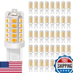 Bubo G9 Led Bulb 2700k Soft White 430 Lumens 3w Eq 40w T4 Halogen 40-pack. Fixed Price $139.94.