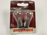 Sylvania 5027llbp2 Longlife Turning Lamp Light Bulbs, Pair, 2057 12.8v 6.7w. Fixed Price $8.96.