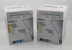 2 New Cree 150w Led Par38 Dimmable Weatherproof Flood Light Bright White 3000k. Fixed Price $47.99.