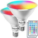 2 Pack Par38 Flood Light Bulbs Outdoor 30w, Led Color Changing Spotlight Wate.... Fixed Price $61.18.