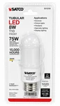 Satco S11218 8-watt T10 Led Tubular Bulb, 75w Halogen Equivalent, 1020 Lumens. Fixed Price $18.55.
