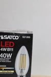 Satco Lighting Vintage Edison Dimmable B11 Clear 4w S21265. Fixed Price $8.97.