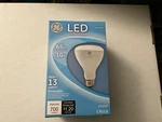 3pk Ge 40946 10w Br30 Daylight E26 Led Reflector Dimmable Light Bulb. Fixed Price $11.99.