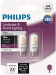 4-philips 20w Equivalent T4 G8 Bi-pin Base Led Special Purpose Light Bulb. Fixed Price $22.95.