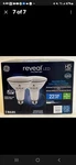 Ge Reveal 12w 75w 2pk Long Neck Led Light Bulbs Dimable Flood 900 Adjustable. Fixed Price $25.00.