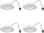 Sylvania 5 /6 Led Recessed Lighting Downlight With Trim, 8.5w, 4 Pack (r). Fixed Price $39.48.
