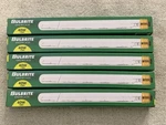 New 5 Bulbrite Showcase T8 Clear Standard Base 40w 120v Light Bulb 11. Fixed Price $16.95.