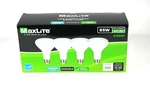 4 Pack Maxlite Led Dimmable Daylight 8w 65w Equivalent Directional Br30 Lamp. Fixed Price $19.99.