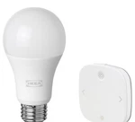 Ikea Tr Dfri Remote & Bulb Kit, Wireless Dimmable/white Spectrum E26 1100 Lumen. Fixed Price $24.95.