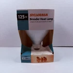 Sylvania (15451) 125br40heat, Brooder Heat Lamp, Br40, 125w. Fixed Price $13.00.