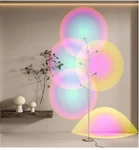 Rgbw Halo Projector Floor Lamp 4000k Led With Replaceable Color Filters - Light. Fixed Price $78.90.
