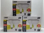 Feit Led Enhance Vivid Natural Light Bulb 65w 2-pack Lot Of 3 Dimmable Recessed. Fixed Price $29.99.