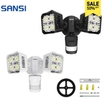 Sansi Led Security Lights Motion Sensor 3400lm 30w Outdoor Garage Floodlight. Fixed Price $25.99.