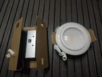 Halo 4" Baffle Downlight Night Light Led Selectable Color Rlnl4079fsd2w1ewh Whi. Fixed Price $28.15.