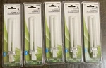 Lot Of (5) Feit Electric 9 W Pl Cfl Bulb Soft White Specialty 2700 K G23 Base. Fixed Price $19.95.