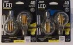 2 - 2pk Feit Electric Performance A15 E17 (inter) Led Bulb Soft White 40 Watt. Fixed Price $14.99.