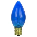 25pack C9 Blue Christmas Light Bulb, Night Colored String, 7w, E17, 120v. Fixed Price $25.10.