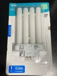 Feit Electric Compact Fluorescent Light Bulb 4-pin Gx10q-4 27 Watt Open Box. Fixed Price $7.99.