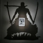 Anime One Piece Zoro Led Atmosphere Lamp Usb Touch Wall Light Night Decor Gift3d. Fixed Price $19.99.