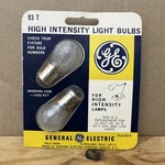 Nos / Nip Vintage General Electric Ge High Intensity Light Bulbs 1258 93t. Fixed Price $13.50.
