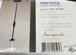 Lampada Verona Collection 1 Light Pendant 120v-60w Candelabra. Fixed Price $11.98.