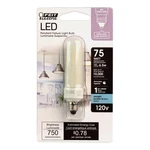 Feit Electric Bp75mc/850/led 75-watts Equivalent Dimmable T4 Led Light Bulb, Nat. Fixed Price $13.73.