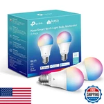 Kasa Smart Light Bulbs Kl125p2, Full Color, Dimmable Wifi, Alexa/google, 2-pack. Fixed Price $26.23.