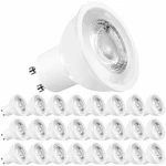Luxrite Mr16 Led Bulb Gu10 4000k 500lm 120v Enclosed Fixture Rated (24-pack). Fixed Price $147.95.