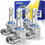 Autoone 9005 9006 & Led Headlight Bulb Beam Super High/low Bright White Kit 4pcs. Fixed Price $30.00.