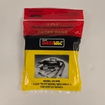 Metrovac Datavac Dv 5pb 3 Ply Filter Bags Pack Of 5 Fits Mdv 2 Vnb & Ov. Fixed Price $21.99.
