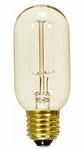 Satco 40t14/cl/15s/120v Vintage - S2417. Fixed Price $9.50.