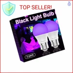 Onforu 15w Led Black Light Bulbs, A19 E26 120w Equivalent Blacklight Bulb For Gl. Fixed Price $18.10.