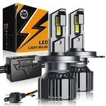 Auxbeam H4 9003 Fog Light, F15 Series Powersports, 20000lm 600% Brighter 6.... Fixed Price $91.88.