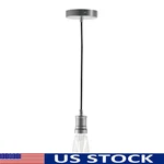 Bare Pendant Light Adjustable Dimmable Led Bulb Clear Glass Indoor Eco Friendly. Fixed Price $43.53.