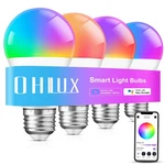 Ohlux Smart Light Bulbs 4pack 4p Fast Ship. Fixed Price $31.99.