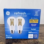 Led Hd Refresh Daylight Light Bulbs,a19 Medium Base,13.5 Watt,2-pk. - 93129470. Fixed Price $24.99.