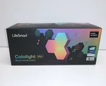 Lifesmart Cololight Pro Ls166a3 Hexagon Led Light Works With Alexa & Google Home. Fixed Price $79.99.