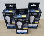 Lot 3 Ge Led Light Bulb Reveal 3-way 50-150w A21 Medium 46320 Warm White New. Fixed Price $32.95.