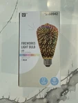 Utilitech St19 Multicolor Led Decorative Fireworks Light Bulb, Edison Style, New. Fixed Price $12.00.